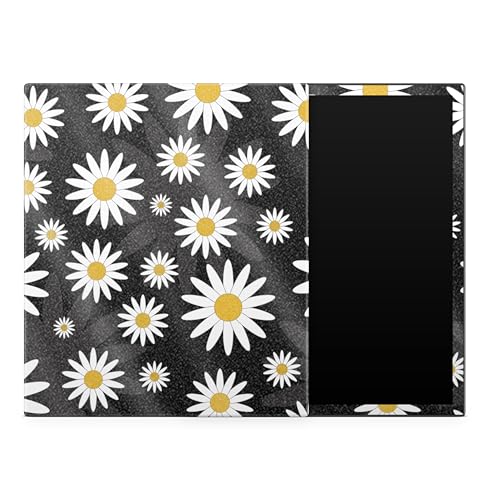 Glossy Glitter Tablet Skin Compatible with BOOX Note Air3 C (2023) - Daisies -…
