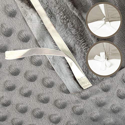 YEMYHOM Removable Duvet Covers for Weighted Blankets Inner Layer (48" x