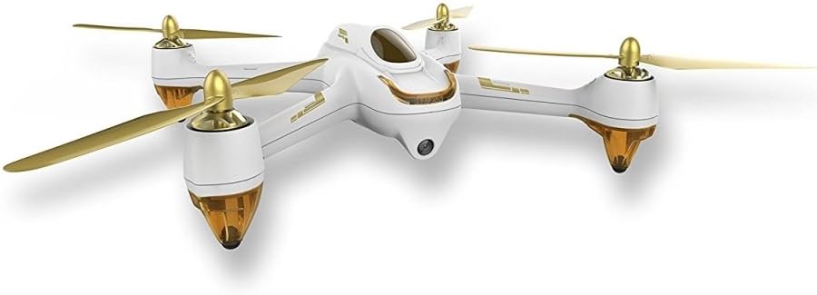 RC Quadcopter RTF (Hubsan H501S X4) - 5.8G FPV Brushless With 1080P HD Camera GPS (Version: Professional-Color:White and Gold-Mode:Switch)