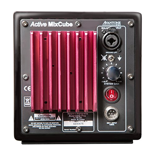 Avantone Pro Active MixCube Powered Full-Range Mini Reference Monitor Black
