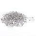 Household Mall 0.85 inch Pack of 1000Pcs Gourd Pin/Clothing Tag Pin/Safety Pin/Steel Wire Pin/Calabash Pin, Suitable for Tailor Home Accessories (Silver)