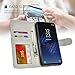 UrSpeedtekLive Galaxy S9 Plus Wallet Case Folio Flip Premium PU Leather Case Cover w/Card Holder Slot Pockets, Wrist Strap, Magnetic Closure Compatible Samsung Galaxy S9 Plus(2018) - Peacock