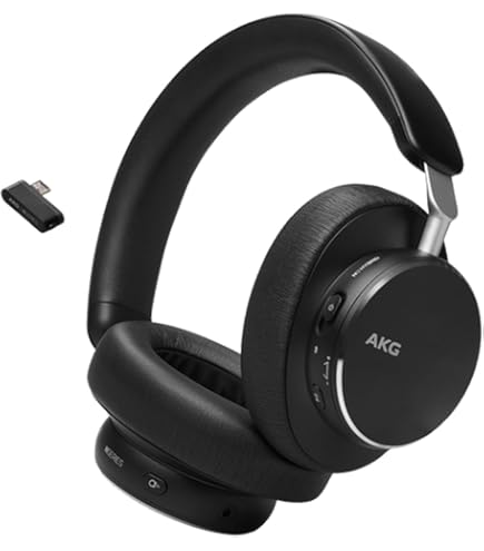 AKG N90Q Fone de ouvido com cancelamento de ruído de calibração