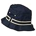 e4Hats.com Striped Hat Band Fisherman Bucket Hat