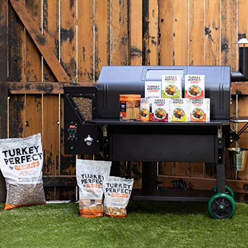 FIRE & FLAVOR CAJUN TURKEY BRINE KIT – INCLUDES BAG AND POULTRY SEASONING FOR ROASTING, GRILLING, SMOKING, AND FRYING BIRDS UP TO 25 LBS