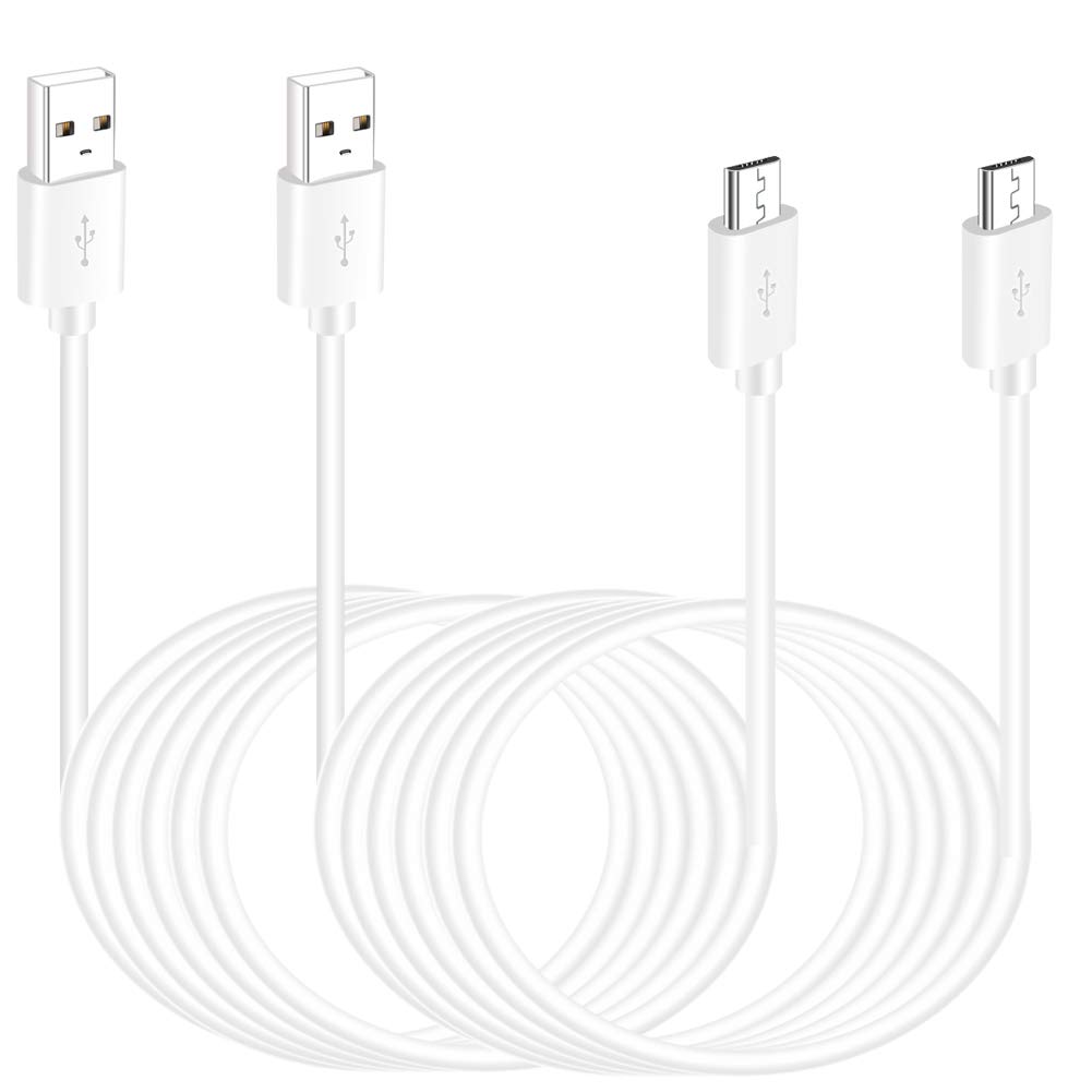 Photo 1 of 1 Pack 16.4FT Micro USB Cable Extension Power Cord for Wyze Cam YI Camera,Ring Indoor Cam (2nd Generation),PS4 Controller Charger Cord Long Old Android Charger USB A to Micro USB Charging Cable 15 FT