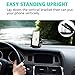 Winique Car Phone Mount, Hold Phone Vertically/Horizontally 360 Degree Rotatable, Car Cell Phone Holder Compatible with iPhone Xs/X/8 7 Plus/6 6S Plus, Samsung Galaxy S9 S8 S7 Plus/Note 9 8 or GPS