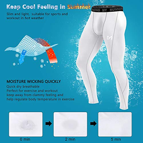 MEETYOO-Kompressionshose-Herren-Sport-Leggings-Atmungsaktiv-Fitness-Strumpfhosen-Funktionswaesche-Pants-Unterhose-Lang-fuer-Laufen-Wandern-Radfahren