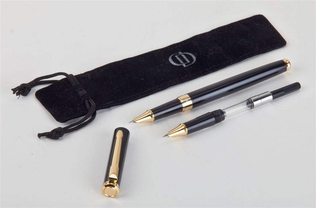 Pluma estilográfica Dryden con caja de regalo Negro: Amazon.es: Oficina y papelería