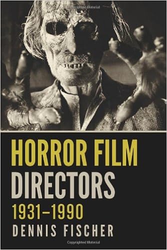 Amazon Com Horror Film Directors 1931 1990 9780786460908 Fischer Dennis Books