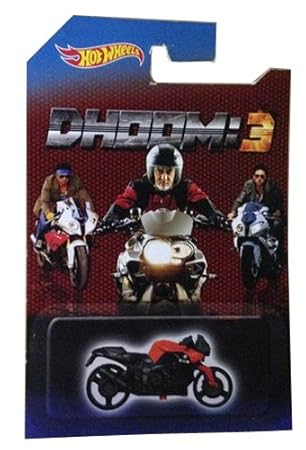 Hot Wheels Dhoom 3 Bike, Multi Color 