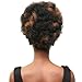 GLAM21USA Afro Puff Drawstring Ponytail Retro Kinky Curly Ponytail Wig Clip in Bun Hair Piece for Black Women Synthetic Hair Extension (MEDIUM, 2 (Dark Brown))
