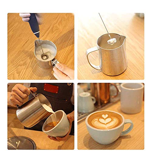 5 Frother+Electric+Handheld+Rechargeable+Cappuccino
