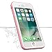 iPhone 7 Plus Crystal Clear Case, Vcloo Waterproof Case for 7 Plus,Dust Proof Snow Proof Shockproof,Heavy Duty Slim Protective Transparent Case Cover for iPhone 7 Plus with Touched Screen(Pink)