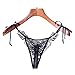 Toraway Underwear, Women Lady Sexy Lace Briefs Lingerie Knickers G-String Thongs (Black)