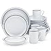 Dansk Bistro Christianshavn Blue 16 Piece Dinnerware Set