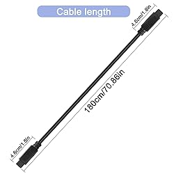 HATMINI 6FT Firewire 9pin Cable,IEEE 1394 Firewire