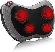 Papillon Back Massager with Heat,Shiatsu Back and Neck Massager with Deep Tissue Kneading,Electric Back Massag
