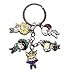 Gankchen BNHA Bracelet Cosplay Deku Todoroki Alloy Keychain Bracelet