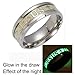 Tanyoyo Luminou Glow Jesus Cross Rings For Men Women stainless steel Wedding Band Jewelry