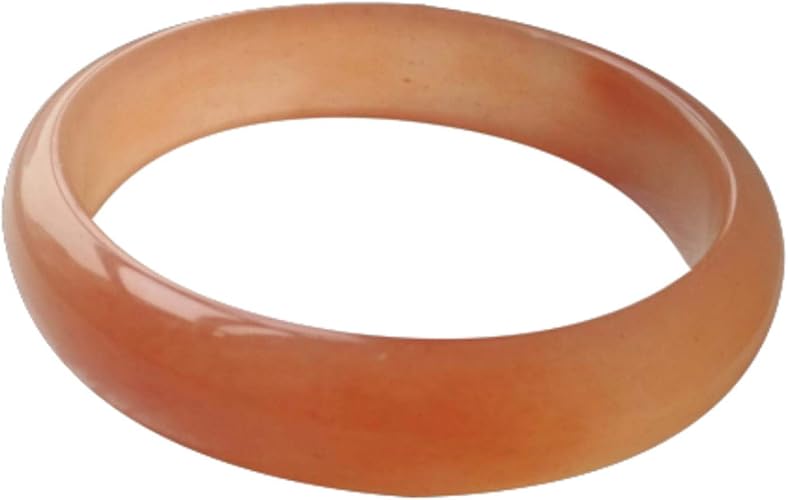 Orange Crystal Jade Bangle Bracelet (56mm) Amazon.co.uk Jewellery