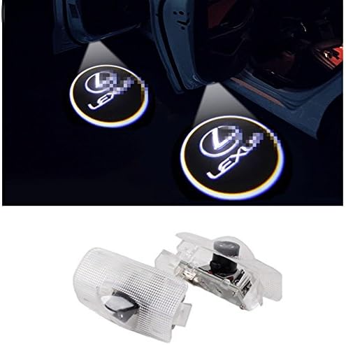 JIAFENG 2 Pack Car Door LED Projector Light for Lexus Door Courtesy Welcome Light