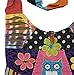 KayJayStyles Hippie Hobo Sling Cross body Pocket Owl Bag Nepal