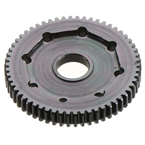 Mini .5Mod Blackened Hard Stl Spur 58T; Losi 8ight