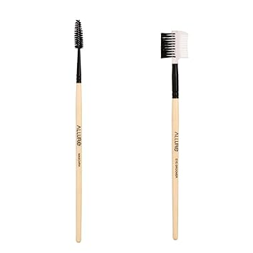 Allure mascara and eye groomer makeup brush