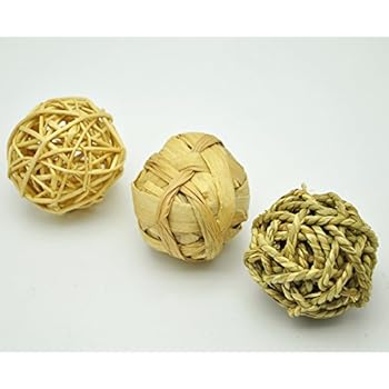 Niteangel Small Animal Activity Toy, Fun Pet Balls (Pack of 3)