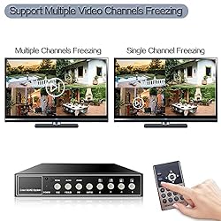 4 Channel 1080P HD Video Quad Video Processor Video