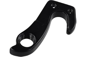 Aluminum Alloy Rear Derailleur Hanger for Giant for Bicycle with Screws, Black Gear Mech Replacement Part for Road for Bike, 