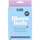 Blume Buds Salicylic Acid Pimple Patches for Face - Hydrocolloid Bandages to Help Absorb Oil &amp; Speed Up Healing - Vegan &amp; Biodegradable Acne Patches (24 Count)