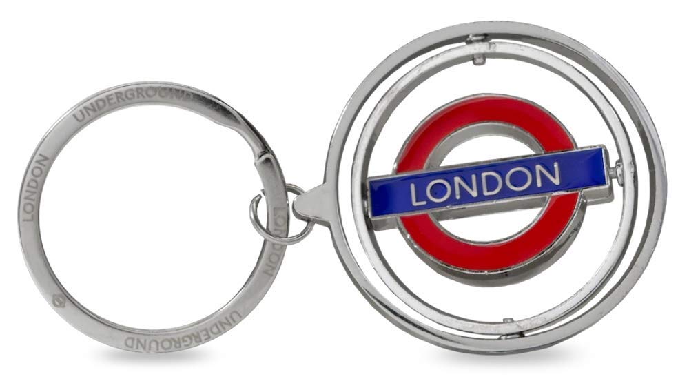 British Heritage Brands TFL2009 Licensed Spinning London Roundel Keyring