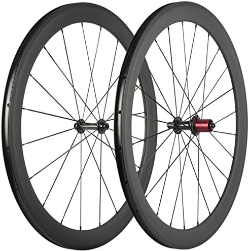 Wilee Bike 50mm Clincher 23mm width Road Bicycle Wheels Basalt Brake Surface Carbon Fiber Wheelset With Chosen 1345-5647 Hub
