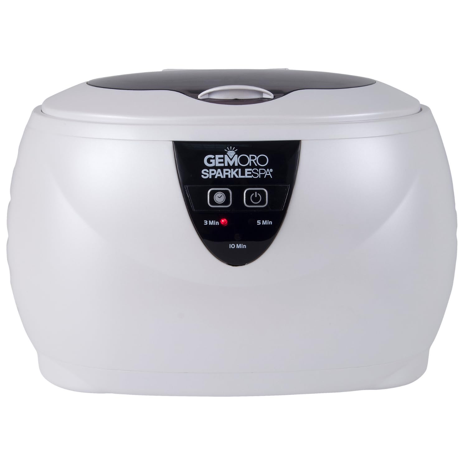 Photo 1 of GemOro Sparkle Spa | Personal Ultrasonic Jewelry Cleaner with 3 User-Programmable Timed Cleaning Cycles | Professional Performance Machine for Rings Watches Glasses Earrings (1783)