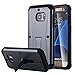 Pandawell Compatible Galaxy S7 Case, [Built-in Screen Protector ] [Kickstand Feature] Hybrid Dual Layer Armor Full Body Protective Case Cover for Samsung Galaxy S7 - Grey