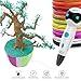 Nulaxy 3D Printer/3D Pen Filament, 1.75mm PLA Filament Refills Pack of 20, Each Color 16 Feet, Total 328 Feet, Bonus 4 Glow in The Dark