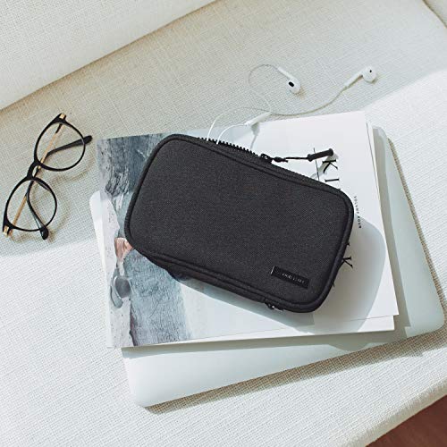 Comfyable Power Cord Holder Bag, Electronics Travel Organizer Case, Charger Cord Organizer, Electrical Cord Storage, Cable Wire Pouch, Black - Thumbnail 6