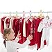 Colorful Closet Dividers Baby Boy Girl Clothing Rack Size Dividers with Sizes Newborn to 18-24 Months (8 Pieces)