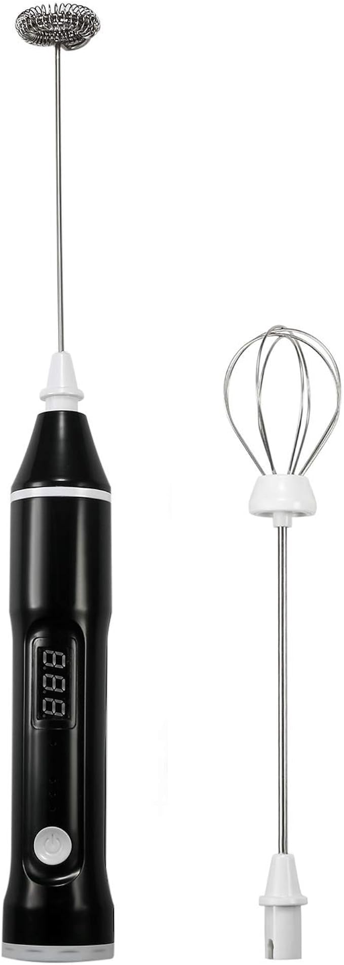 NMQLX Milk frother, USB charging 3speed adjustable handheld electric