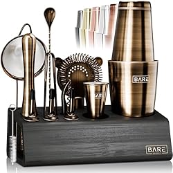 BARE BARREL® Mixology Bartender Kit Bar Set