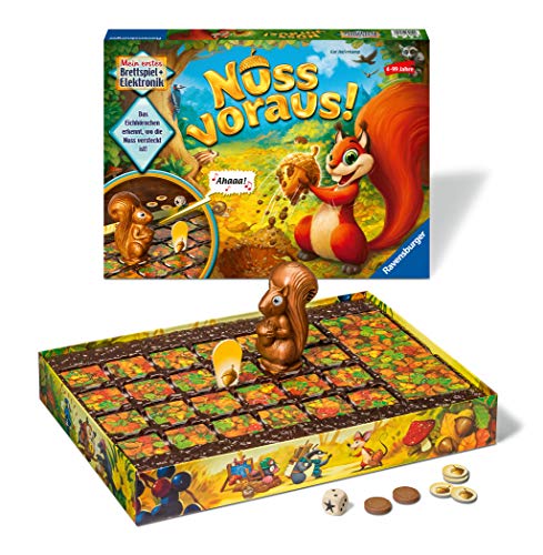 Ravensburger Kinderspiele 21464 - Nuss voraus! - Such- und Findespiel für Kinder ab 4 Jahren – Bild 3