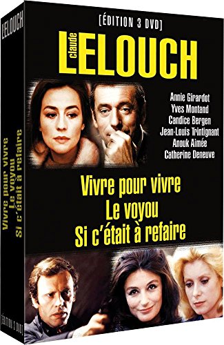 Claude Lelouch - Coffret - Vivre Sa Vie + Le Voyou + Si C'était À Refaire - Pack