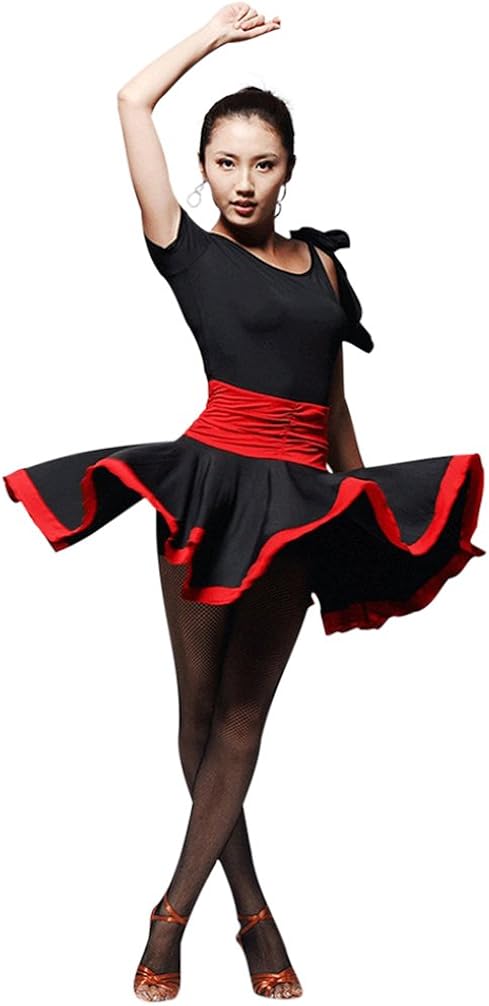 Faship Latin Tango Rumba Dance Dress: Clothing