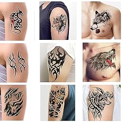 Full ArmTemporary Tattoos, temporary tattoos for