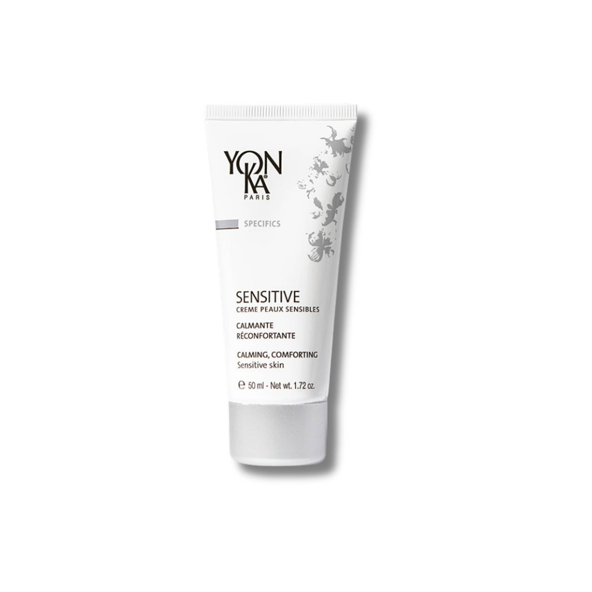 Sensitive Cream Yonka 50ml | Soothing Anti-Redness Cream for Sensitive Skin, Hydrating Prebiotic and Probiotic Day Cream | Dermatologically Proven Efficacy ! 98% Natural Origin