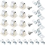 Zhehao 4 Pack 279570 Dryer Door Latch Strike Kit Dryer Door Catch Strike with Screws Dryer Replacement Parts Replaces for AP3094183, PS334230, 279570 Compatible with Kenmore KitchenAid Maytag and More