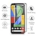FilmHoo[3 Pack]Google Pixel 4XL/4 XL Screen Protector Tempered Glass Full Coverage(Black)