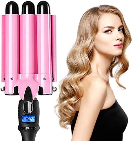3 Barrel Curling Iron Wand 25Mm Hair 